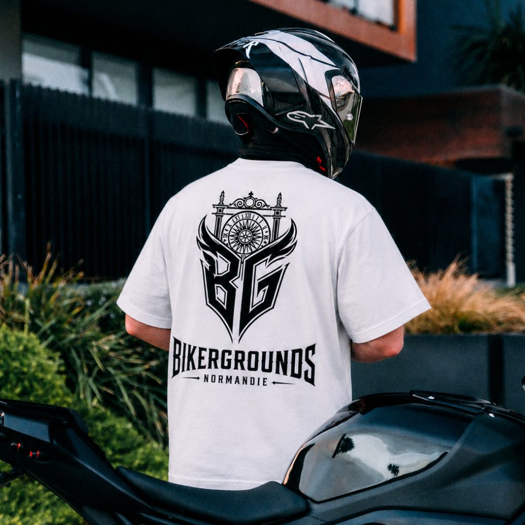 STAPLE TEE - BIKERGROUNDS NORMANDIE
